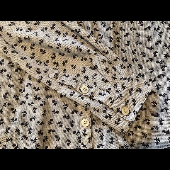 Floral cotton blouse, sustainable brand - Picture 4 of 6